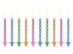 Picture of BIRTHDAY CANDLES MAGIC MIX - 10 PACK